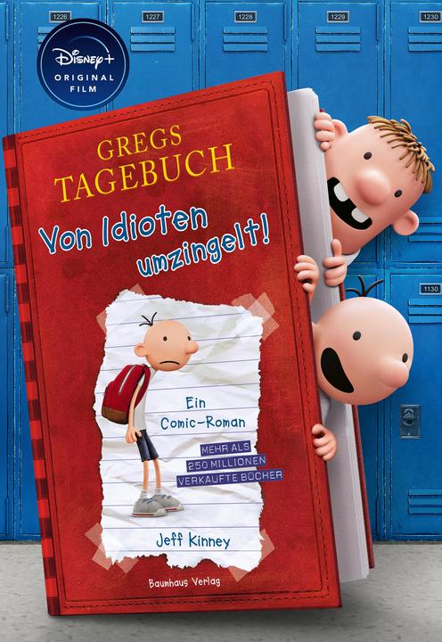 Produktbild Gregs Tagebuch - Von Idioten umzingelt! (Disney+ Sonderausgabe) (Deutsch, Jeff Kinney, 2021)