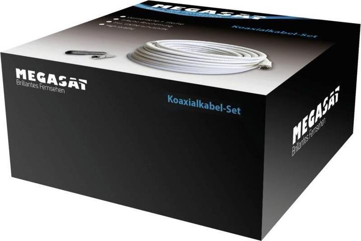 Megasat 100148 Coaxial cable 50 m F White (110 dB, Antenna cable)
