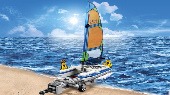 Immagine prodotto LEGO Veicolo fuoristrada con catamarano (60149, LEGO City)