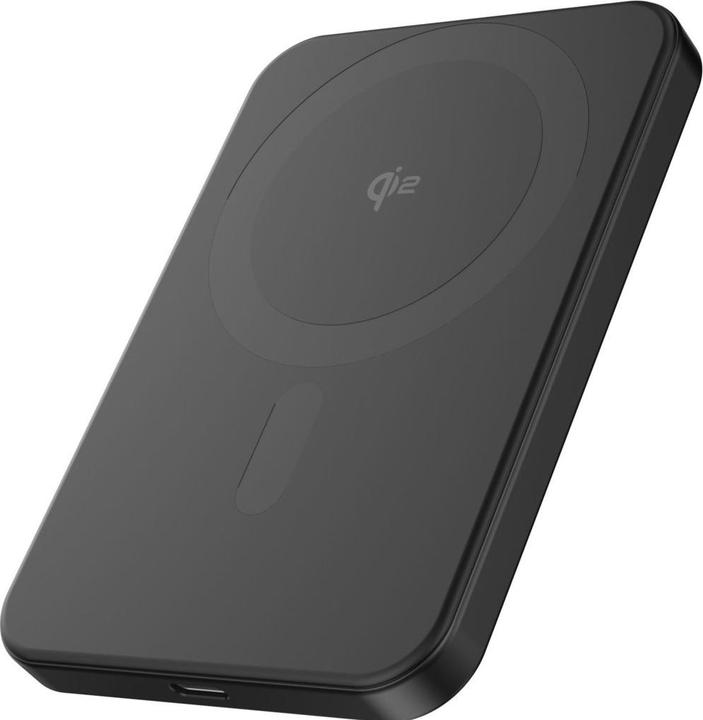 Produktbild Decoded Ultra Slim Qi2 Powerbank 5000 mAh - Black (15 W)