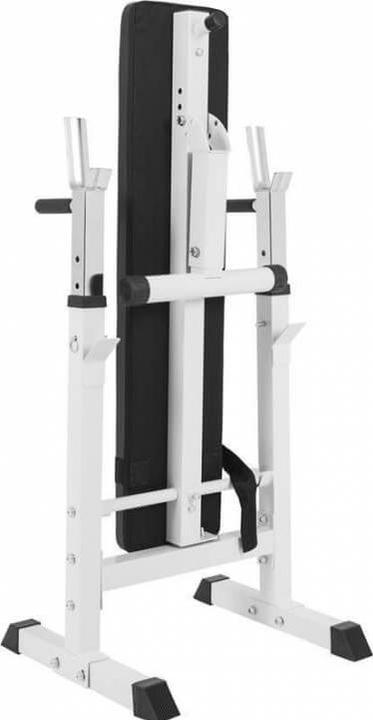 Actual product image Gorilla Sports Weight bench power station & barbell set