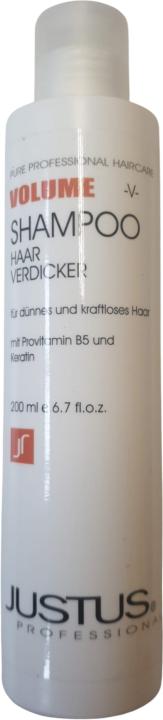 Produktbild Justus Volume Shampoo Haarverdicker (Flüssiges Shampoo, 200 ml)