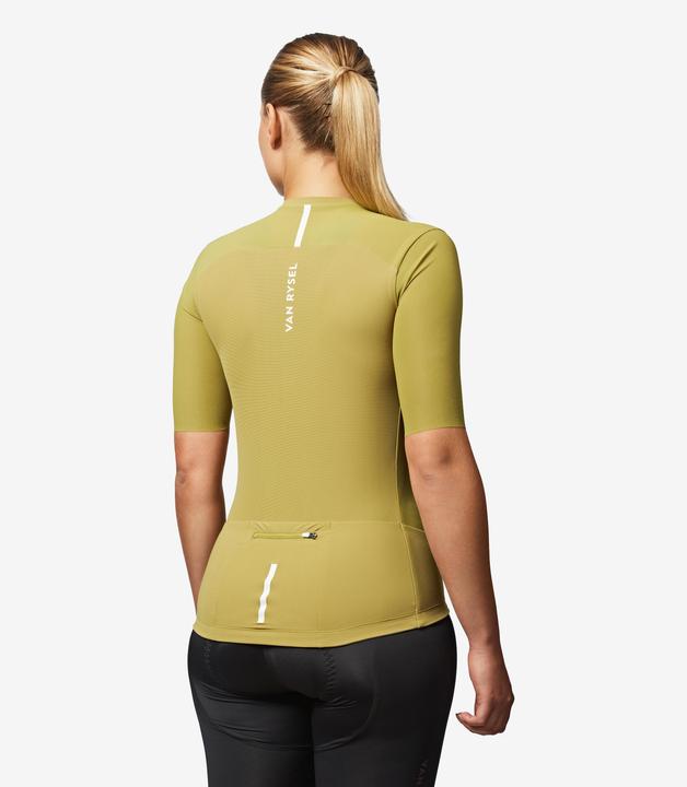 Image du produit Van rysel Maillot de vélo route manches courtes été unisexe - racer 2 khaki (XL)