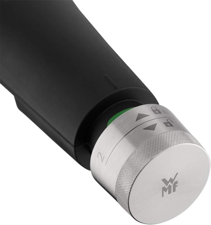 Immagine prodotto WMF Schnellkochtopf 4,5l Dampfkochtopf Perfect Premium Induktion Edelstahl 18/10 (22 cm, Cucina a vapore, Acciaio inossidabile)