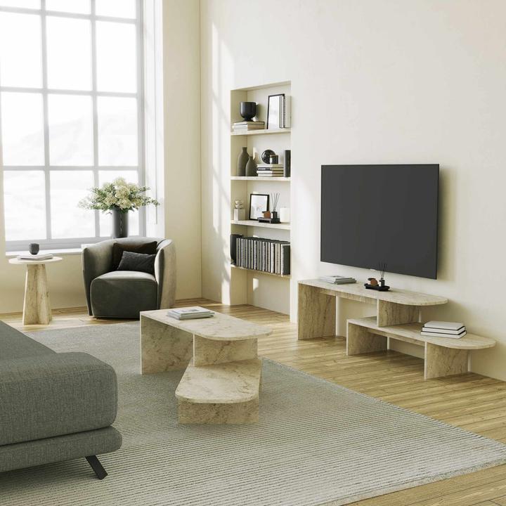 Produktbild Skye Decor Puzzle TV Stand (130 x 35 x 45 cm)