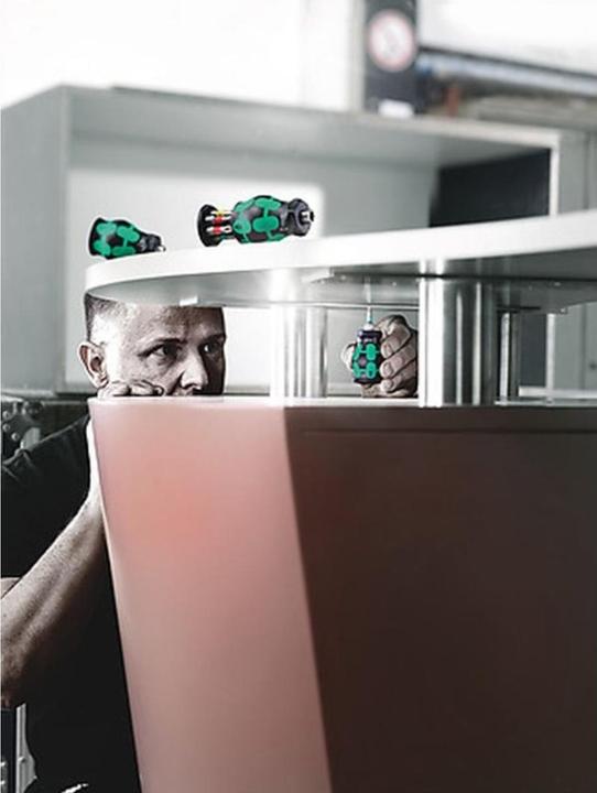 Actual product image Wera Kraftform Kompakt Stubby Magazin 3 (3, 4, 5, TX25, TX15, TX20)