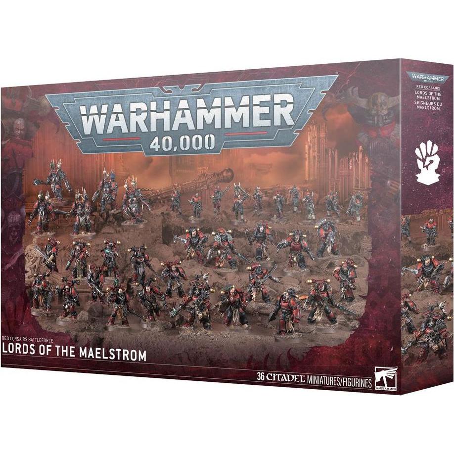 Games Workshop Warhammer 40k - Battleforce Red Corsairs : Seigneurs du Maelstrom