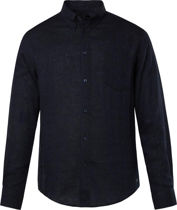 Produktbild JP1880 Hemd, Langarm, Leinenmix, Streifen, Buttondown-Kragen, Modern Fit (4XL)