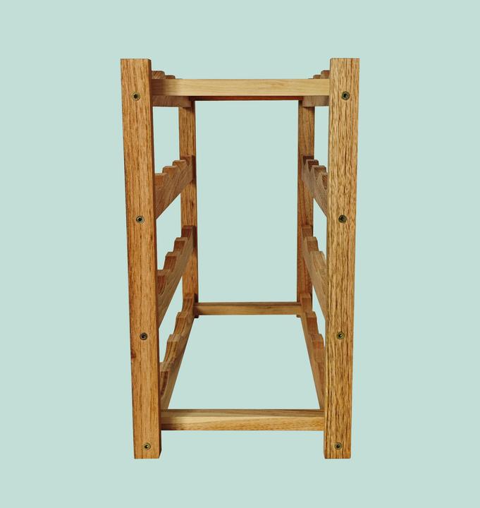 Actual product image Relaxdays winerack (16 bottles, 42 x 21 x 38 cm)