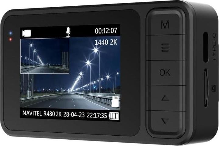 Produktbild Navitel R480 (Beschleunigungssensor, Eingebautes Display, Eingebautes Mikrofon, GPS-Empfänger, 2K)