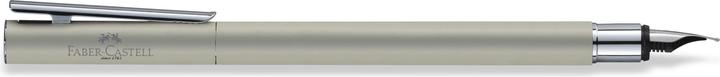 Produktbild Faber-Castell Fllhalter NEO Slim Edelstahl, matt, F (1x)