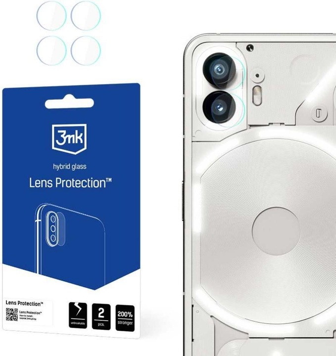Produktbild 3MK Lens Protect Nothing Phone 2 Ochrona na obiektyw aparatu 4szt (1 Stück, Nothing Phone (2))