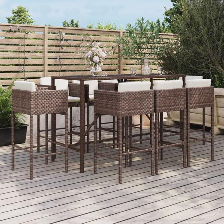 Actual product image vidaXL Gartenbar Set (180 x 70 x 110 cm)
