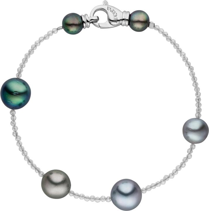 Immagine prodotto Adriana la mia Perla Ischia (19 cm, Argento, Perle)