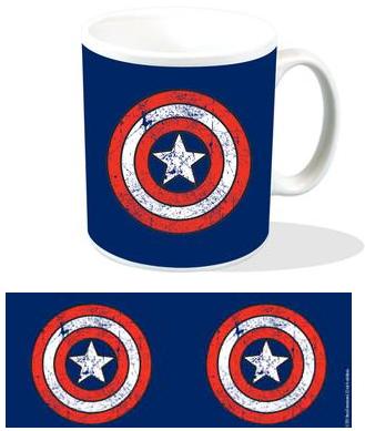 Image du produit Titan Merchandise Logo du Bouclier de Marvel Captain America (1 x)