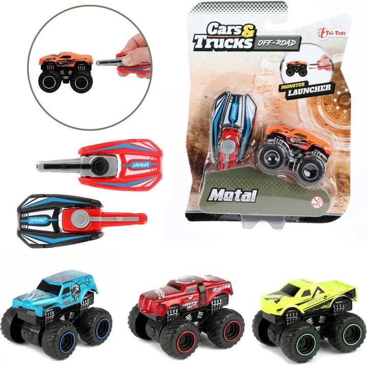 Actual product image Toi-Toys Cars & Trucks Fire Mini Monster Truck