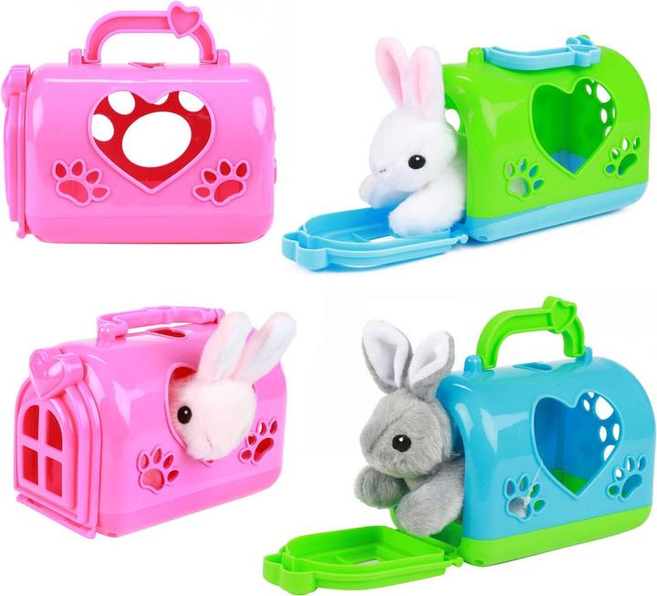 Immagine prodotto Toi-Toys Coniglio di peluche in borsa (8.50 cm)