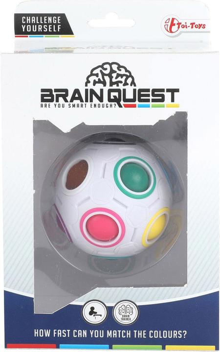 Toi-Toys Magic Puzzle Ball Color Match Fidget, 7cm