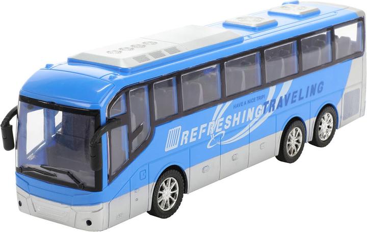 Produktbild Toi-Toys Cars & Trucks Reisebus Blue Friction, 32cm
