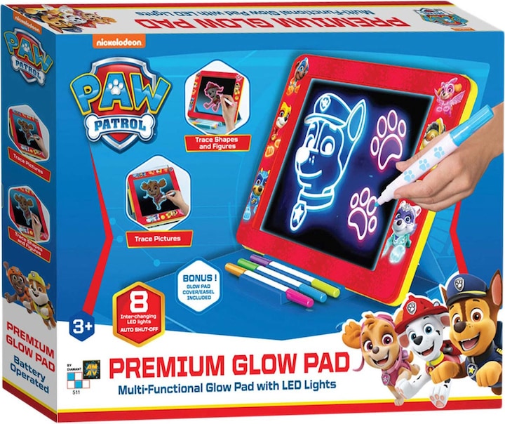 Immagine prodotto Boti Tavola da disegno luminosa Paw Patrol con coperchio (36 cm)