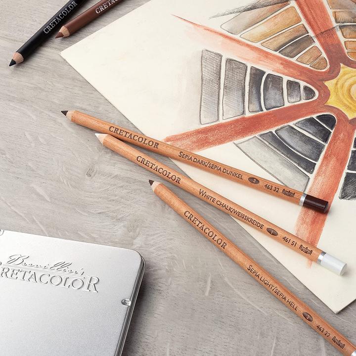 Produktbild Cretacolor Ultimo Skizzierset mit 35 teilig Weiss (35 x)