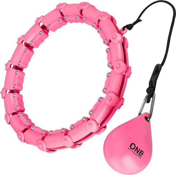 One Hula Hop OHA02 con peso rosa (43 cm)