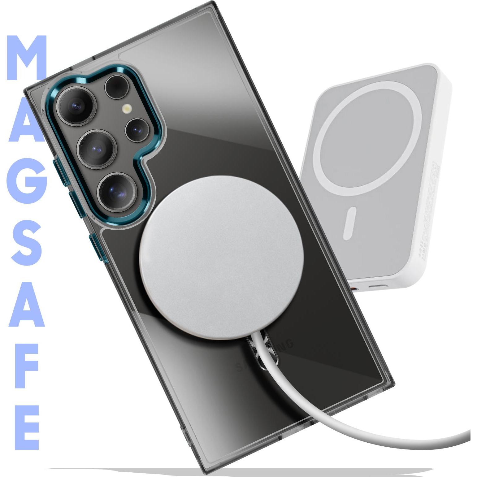 Thumbnail - Avizar Cristal Color Case (Samsung Galaxy S24 Ultra), Smartphone Hülle, Schwarz