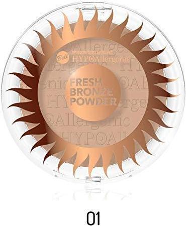 Actual product image Bell Cosmetics Hypoallergenic Fresh Bronze Bronzing Powder No.01 1vnt