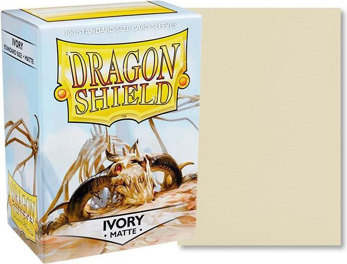 Actual product image Arcane Tinman Standard Sleeves - Matte Ivory (100 Vnt)