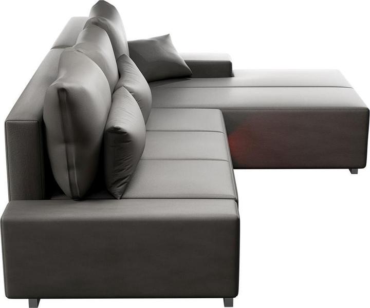 Actual product image Juskys Davos sofa with LEDs & sleep function (Sofa landscape)