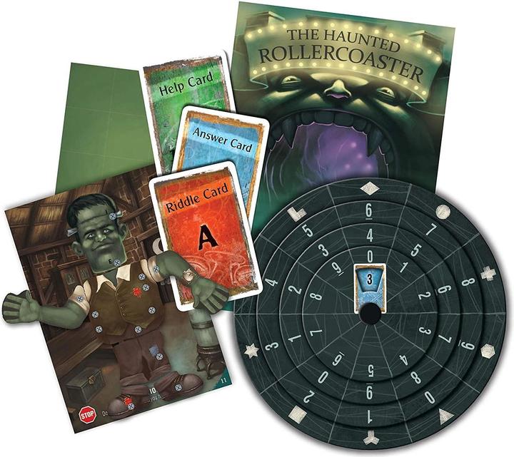 Produktbild Kosmos Exit: The Game – The Haunted Roller Coaster (Englisch, 1 - 4 Spieler)