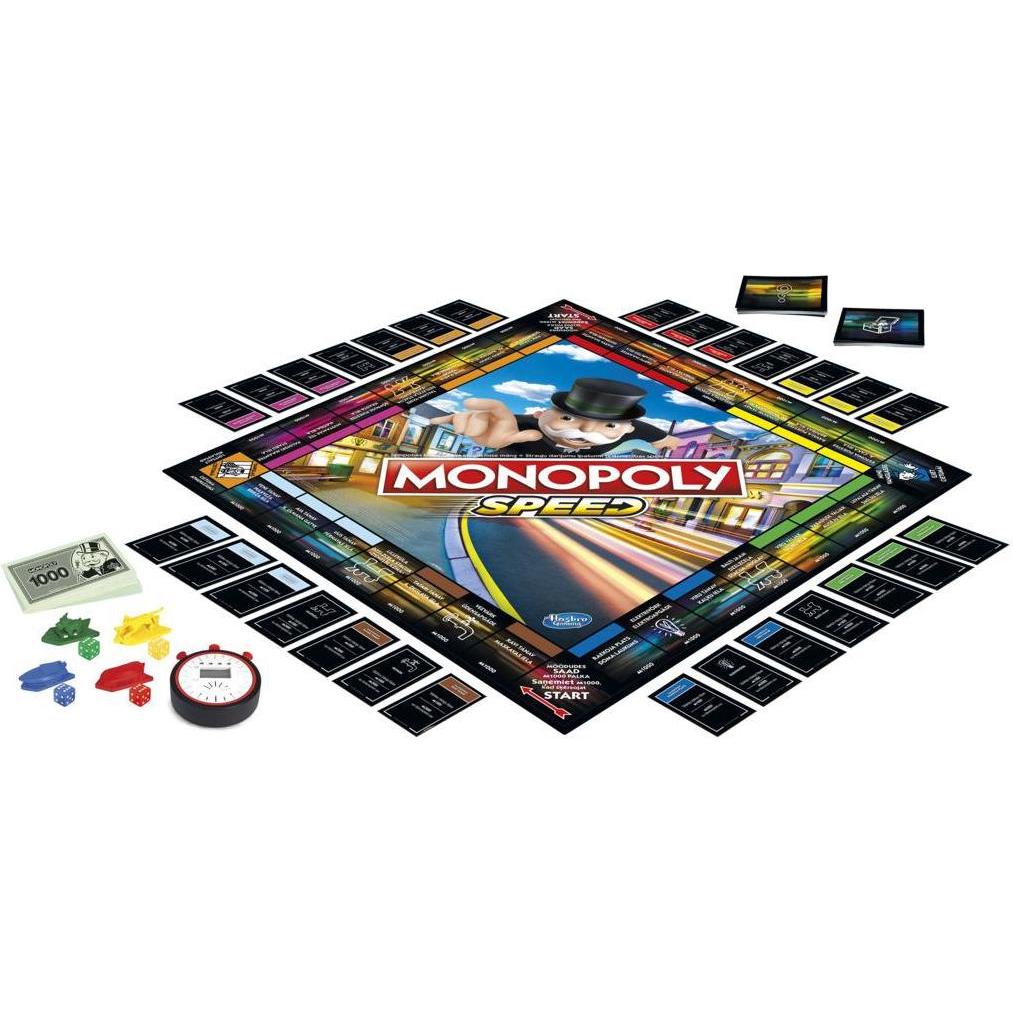 Thumbnail - Monopoly HASBRO Fast Game, EE / LV