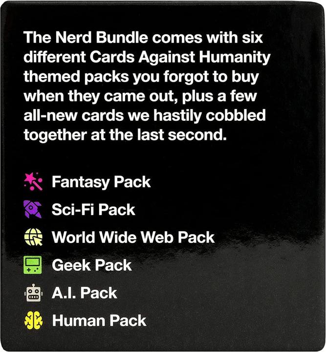 Produktbild Spilbraet Cards Against Humanity – Nerd Bundle (Englisch, 4 - 30 Spieler)