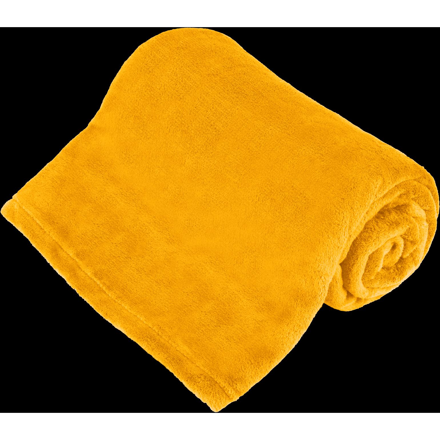 Teesa, Teppich, Fleece blanket 150x200 cm - yellow (150 x 200 cm)