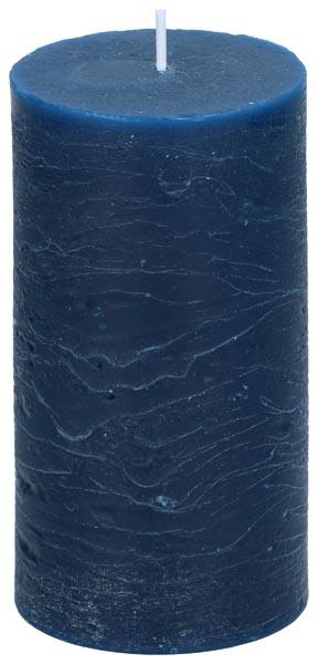 Image du produit Arti Casa Bougie rustique Ø7xh13cm bleu