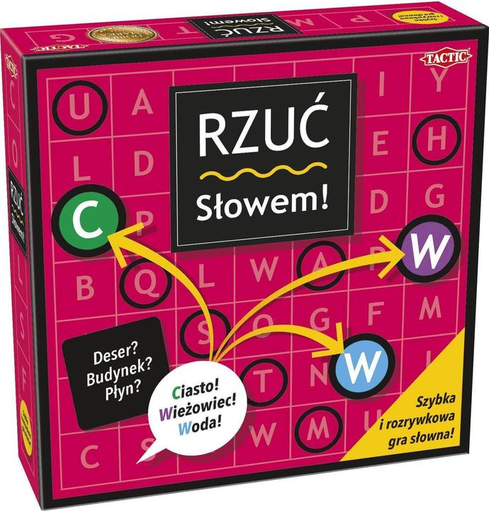 Produktbild Tactic Tactical board game Throw away the word!
