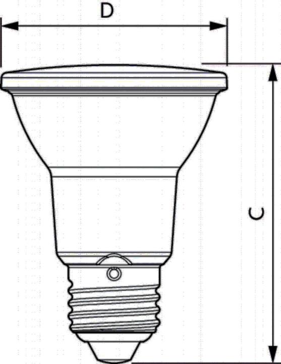 Actual product image Philips Professional LED reflector lamp (E27, 6 W, 515 lm, 1 x, F)