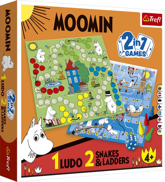 Trefl MOOMIN Muminas snakes&ladders
