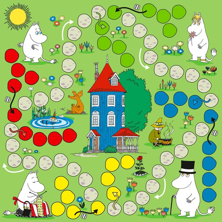 Produktbild Trefl MOOMIN Muminas snakes&ladders