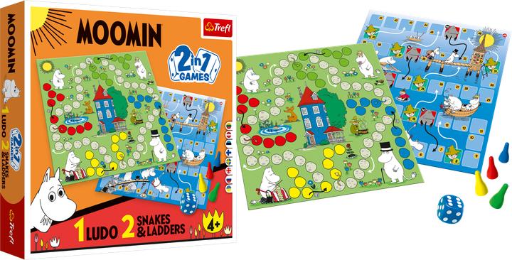 Produktbild Trefl MOOMIN Muminas snakes&ladders