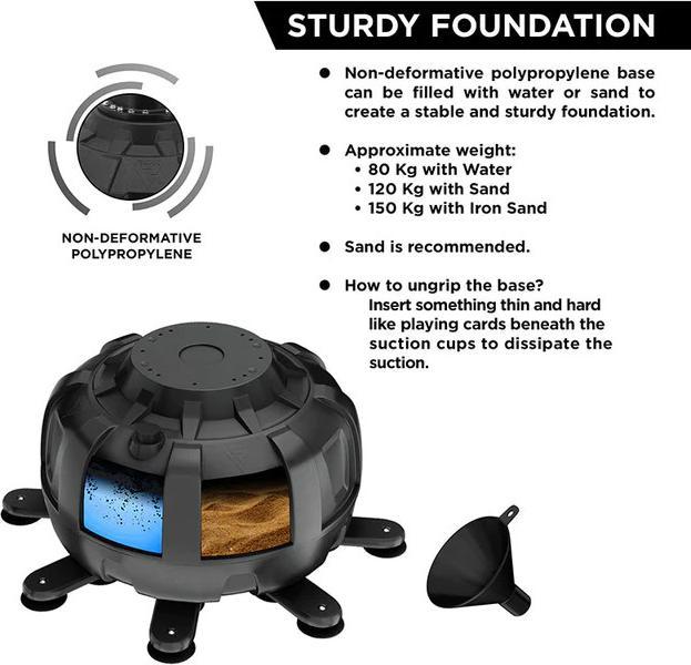 Image du produit Rdx Free Standing Punch Bag F6 (180 cm, 18.05 kg)