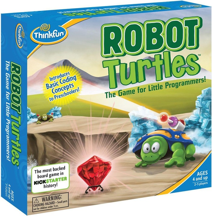 Image du produit Thinkfun Jeu de logique Think Fun - Robot Turtles (EN) (Anglais)