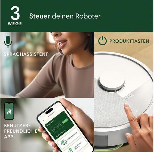 Image du produit iRobot Roomba 105 Combo (7000 Pa, Torchon d'essuyage)