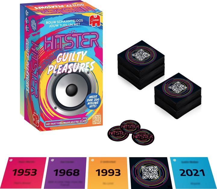 Actual product image Jumbo Hitster - Guilty Pleasures (Dutch)