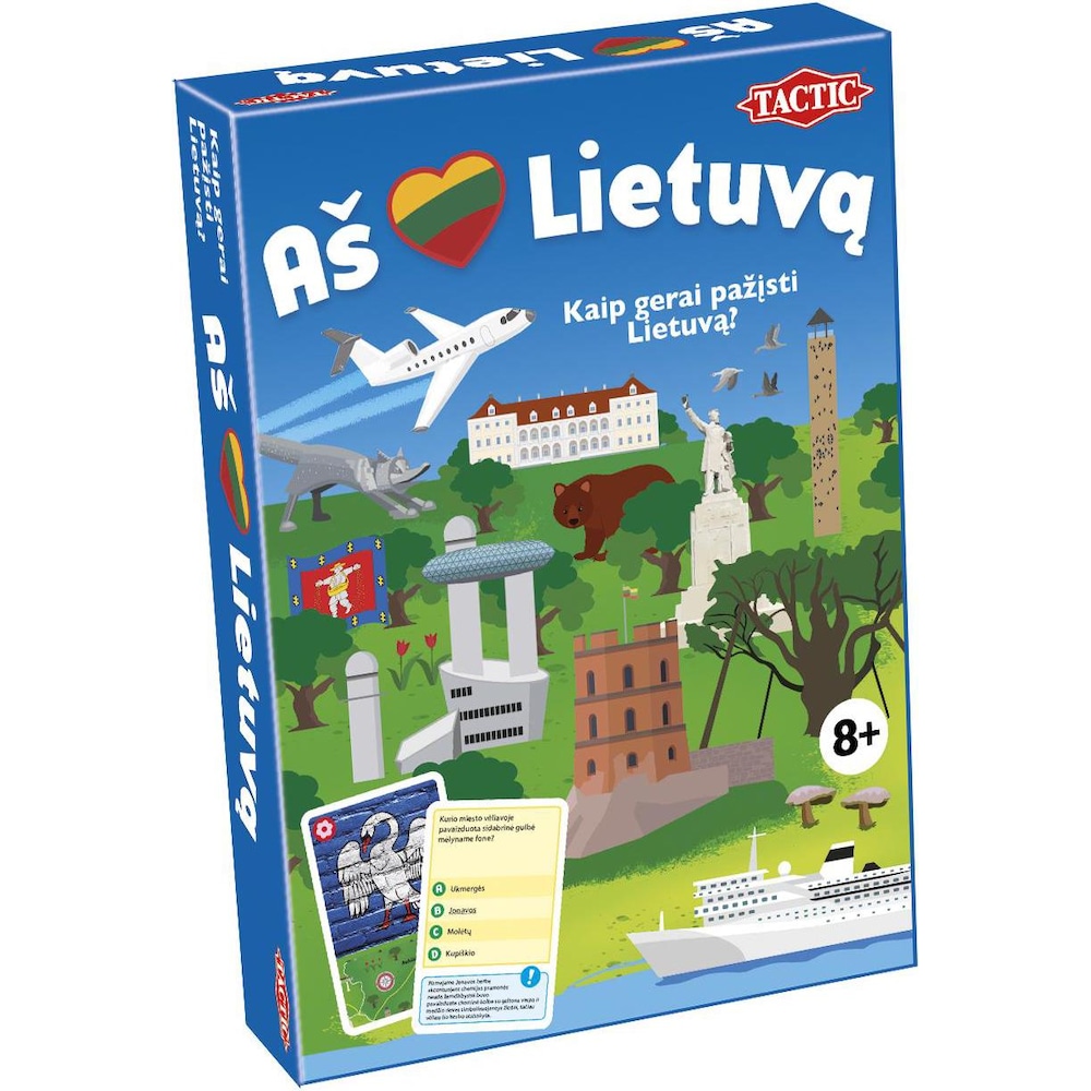 Tactic Game "I love Lithuania" (Litauisch)