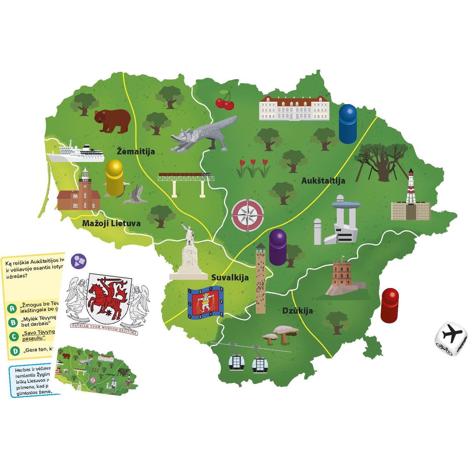 Thumbnail - Tactic Game "I love Lithuania" (Litauisch)