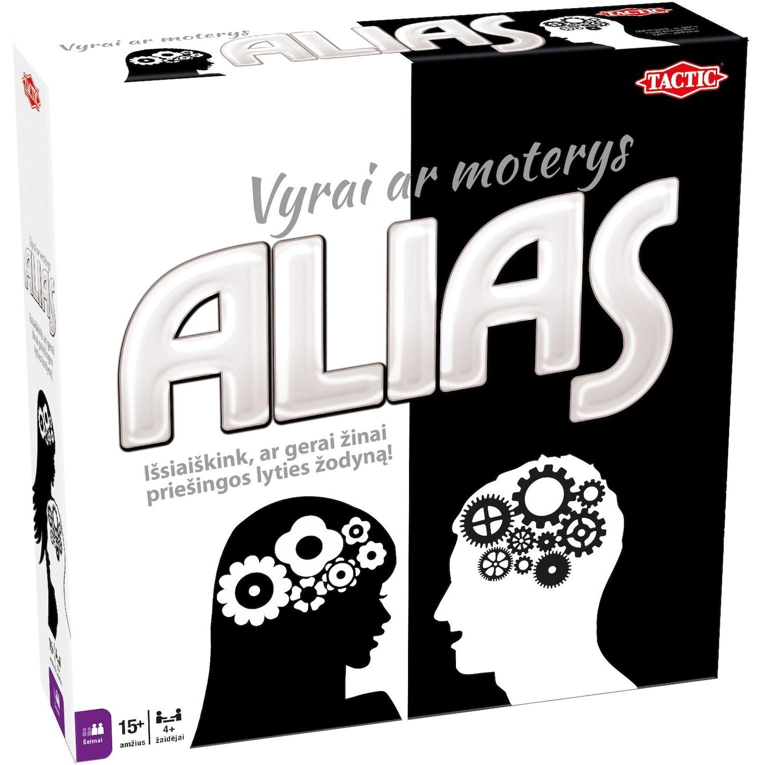 Tactic Game "Alias: Men or Women?", LT 53770 (Litauisch)