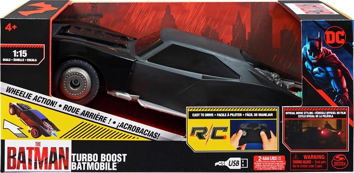 Immagine prodotto Spin Master RC Turbo Boost Movie Batmobile
