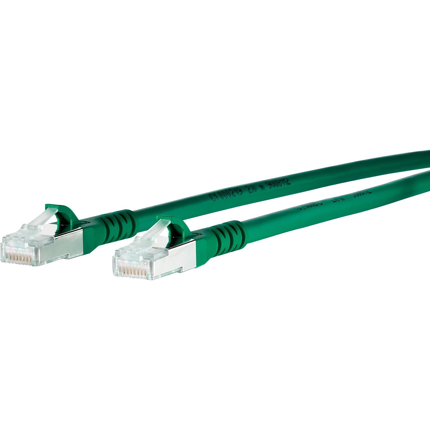 Metz Connect BTR 130845B555-E Patchkabel RJ45 Cat.6A (S/FTP, CAT6a, 25 m), Netzwerkkabel