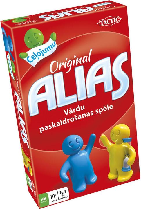 Image du produit Tactic TACTICS Game Alias Original, travel version, Latvian (Lituanien, 4 Joueur)